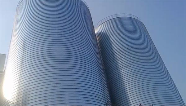 榆中2座混凝土高架卷板仓